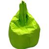 13Casa Nylon A7 Poltrona Sacco, Nylon, Poliestere, Verde, 120 x 80 x 80 cm