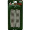 Kato (KATO) KATO HO Gauge Curved Track R867-10° (2-Pack) 2-290 Model Railroad Supplies