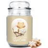 smøla Grande candela profumata in vetro I Sugar Cookies 625 ml - candela dolce e caldo profumo di biscotti I fino a 140 ore di durata I candela vegana di cera di soia I perfetta idea regalo