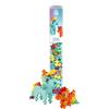 PLUS PLUS Plus-Plus 4372 geniale giocattolo da costruzione, unicorni arcobaleno, pietre da costruzione creative, set di mattoncini per bambini, 100 pezzi