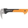 Fiskars Zappino tiratronchi, Lunghezza: 34,8 cm, Lama in acciaio temprato/Manico in plastica rinforzata con fibra di vetro, Custodia inclusa, Nero/Arancione, WoodXpert, XA2, 1003622