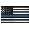 AZ FLAG Bandiera Stati Uniti Blue Black Line 150x90 cm 2 Occhielli | Uso interno ed esterno bandiera decorativa americana doppie cuciture e bordi rinforzati con occhielli metallici