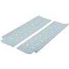cyclingcolors 2x Sponde rialzate per cassetti da 450 mm, grigio, mobili, guide per cassetti