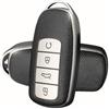 ATFIGII Custodia per portachiavi compatibile con Chery Omoda 5 Tiggo 7 Tiggo 8 Pro Tiggo 9 per Jaecoo 7 per EBRO S700 custodia chiavi TPU custodia chiave 4 pulsanti C argento