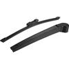 A ABSOPRO Set Spazzola Braccio Tergicristallo Posteriore Per VW Golf MK6 | Nero, Materiale Plastica Gomma, Dimensione 28.5x1.8x2.5, Per Golf Mk7 13-19, Per Polo Mk5 09-16, Per Polo Mk6 17-19
