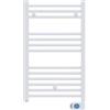 facula Radiatore portasciugamani elettrico fluido, serie PE, bianco a basso consumo, 400 W