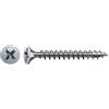 SPAX Vite universale, 3,5 x 20 mm, 1000 pezzi, Filetto totale, Testa svasata, Intaglio a croce Z2, 4CUT, WIROX - 1081010350205
