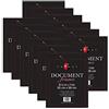 MCS Format Frame - Cornice da 12 Pezzi, 8,5 x 28 cm, Confezione da 12, Colore: Nero