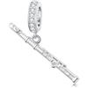 PROESS Ciondolo a forma di luna/girasole/farfalla/gatto/cane, in argento Sterling 925, per collane, bracciali, ciondoli, gioielli, regali per donne, Misura unica, Zirconia cubica, Non pietra preziosa