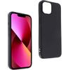 REY Cover in Gel TPU Nera per iPhone 13 6,1, Ultra Sottile 0,33 mm, Morbido Flessibile, Custodia Silicone