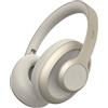Fresh 'n Rebel Clam Ace, Cuffie Bluetooth Over Ear con cancellazione attiva del rumore ibrida, 60 ore di riproduzione, Senza fili, Microfono ENC, ricarica rapida, controllo a pulsante (Silky Sand)