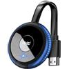 AIMIBO Adattatore Per Display Wireless 4K 5G - Film, Spettacoli e Live Plug & Play Reali Da Smartphone, Laptop a Monitor/Proiettore, Compatibile Con i*Os, Android, Windows, Mac Os, Airplay, Miracast