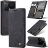 Azororo Cover per Xiaomi Poco X6 Pro 5G, Premium PU Pelle Custodia, Magnetica Carta Fessura Portafoglio Case, Flip Cavalletto Custodia per Xiaomi Poco X6 Pro - Nero
