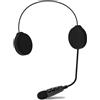 QSPORTPEAK Auricolare Bluetooth per casco moto,E1 Bluetooth 5.1 cuffie per casco moto,appositamente progettato per la guida di motociclette di sicurezza, collegare 2 telefoni cellulari