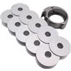 ckpsms Marca - Gancio per Navetta # 8603 e BOBBINS # 8604 Fit per Singer 29-1, 29K71, 29K73, 29K171, 29U171A, 29U173A (8603 1PCS+8604 10PCS)