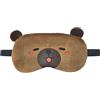 Joysuelly Carino porcellino d'acqua per bambini maschera per dormire, maschera per dormire Capybara maschera per gli occhi Capybarac maschera divertente morbido soffice cartone animato Capybara maschera per gli