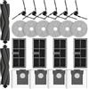MIBUMIKI Confezione da 22 pezzi di ricambio E40 Ultra compatibili con aspirapolvere Robot Mova E40 Ultra, 2 spazzole a rullo, 6 cuscinetti per mocio, 4 filtri HEPA, 4 sacchetti per la polvere, 6 spazzole