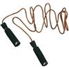 Bodyline Corda da Salto in Cuoio con Pesi e Impugnature Neo Ergonomiche, Regolabile, Ideale per Allenamento Cardio, Tonificazione Muscolare e Miglioramento Coordinazione