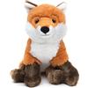 Uni-Toys - Eco-Line - Volpe rossa seduta - 100% materiale riciclato - 20 cm (altezza) - Volpe peluche - Peluche peluche