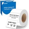 CLABEL Etichette Termiche Sintetiche Impermeabili 50x30mm, 700 Pezzi, Bianco