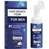KOAHDE Schiuma per la ricrescita dei capelli per gli uomini,Crescita della schiuma spray per la ricrescita dei capelli,Trattamento per il siero di crescita degli uomini