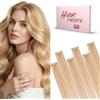 SEGO Pro Extension Capelli Veri Clip 6 Pezzi 25cm #18/613 Biondo Cenere/Biondo Chiarissimo Extension Clip Capelli Veri Umani Fascia Unica Highlight Remy Human Hair Naturali (31g)