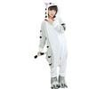 Generico Pigiama Kigurumi Tuta Costume Animale per Carnevale, Halloween, Festa, Cosplay Monopezzo in Flanella, Morbido e Comodo (Altezza 169cm-178cm/L, Gatto chis)