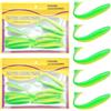 Zhushishunyi 20 PzEsche da Pesca per Trote, Esche in Plastica Morbida per Persici e Lucioperca, 7 cm/2,15 g Artificiali Spinning Mare per Testine Jig Standard, Set di Esche per Pesca al Luccio