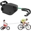 Chiluxendo Traino Bici Bambino, 2.5 m Corda di Trazione per Bicicletta per Bambini, Corda di Traino per Bicicletta, Corda di Trazione per Bicicletta, Guinzaglio Retrattile per Ciclismo All'Aperto