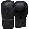 RDX Guantoni da Boxe Muay Thai e Allenamento, NOIR Guanti da Sparring, Maya Hide Pelle Boxing Gloves per Combattimento, kick boxing, Sacchi Pugilato, Punzonatura, MMA, Uomo Donna, 10 12 14 16oz