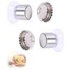 Thapncow 2 pezzi Portasapone con magnete - Forte Adesione, Portasapone magnetico con ventosa, da Parete, porta sapone magnetico in acciaio inox per lavabo, doccia e vasca da bagno cucina