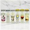 Horeca Candles - Lumini Cimitero con Parapioggia - Durata 7 Giorni - Set da 6 Ceri Votivi Settimanali - Candele Tombali Commemorative per Defunti