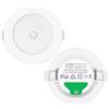 ALUSSO Faretti LED da Incasso per Cartongesso con Sensore di Movimento, 12W 950LM, AC 220-240V, 3000K 4000K 6500K Regolabile, IP44 Impermeabile, Diametro del Foro 90-100MM, 2 Pack