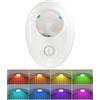 Lampada da soffitto LED ricaricabile con sensore di movimento, piccola