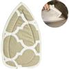 Avilia Rivestimento Proteggi Ferro da Stiro - Piastra Proteggi Calore, Tessuto in Fibra di Vetro, 16.5x0.5x27cm, Beige