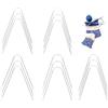 YOYEAH Set di Ferri da Maglia circolari 15 Pezzi, Ferri da Maglia circolari 2-4,5 mm con Ferri da Maglia per Calzini, Ferri da 3 mm, Forniture per Maglieria in Acciaio Inossidabile per Principianti