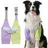 BSITSSS Tutore per Gomito del Cane Viola e Verde, Tutore per Gomito perCane Utilizzo in tutte le stagioni, TutoreGinocchioCane, Gomitiere Cane Ferita Manicotto per Cani di Taglia Media e Grande