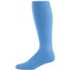 Augusta Sportswear High Five Versatile Performance - Calze atletiche al ginocchio per calcio, calcio e Softball, Columbia Blue, taglia L
