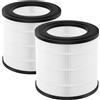 Neuytiky 2 Pezzi Filtro di Ricambio HEPA13 in Confezione,HEPA Filtro HEPA H13 True Compatibilie,Compatibile con Purificatori D'aria Philips Serie 800 AC0830/10,AC0820/30,AC0820/10,AC0819/10