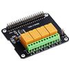 GeeekPi Raspberry Pi Scheda di espansione Modulo relè a 4 canali Modulo relè di Potenza per Raspberry Pi 3B+/3B/2B & Raspberry Pi 4 Modello B (Nessuna Programmazione Richiesta/programmabile)