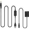 Raeisusp Kit Adattatore USB 5V + DMW DCC8 BLC12 BLC12E Batteria Dummy per Lumix DMC GX8 FZ1000 FZ300 FZ200 G7 G6 G5 GH2 GH2K GH2S DC-G90 DC-G91 DC-G95 DC-G99 DMC G80 G85