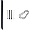 LiXiongBao Galaxy Tab S7 S Pen di ricambio per Samsung Galaxy Tab S7 / S7 Plus / S8 Ultra Penna Stylus con 5 Punte (Nero)