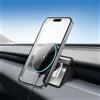 LANTU Qi2 - Supporto per cellulare certificato da 15 W per Tesla Model Y 2025-2026 e Model 3 2024-2026, con cavo da 1 m C-C per iPhone 12-17 serie Tesla Juniper Highland accessori