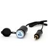 Cliff Top Caricabatterie USB da 36 W PD USB-C e QC 3.0 Moto DIN (estensione del cavo)