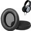 HAIZEEN Cuscinetti Auricolari compatibile con Sennheiser HD201 HD201S HD180 HD418 HD419 HD428 HD429 HD438 HD439 HD448 HD449 Cuffie Cuscinetti di ricambio (Pelle Proteica/Schiuma Memory)