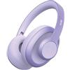 Fresh 'n Rebel Clam Ace, Cuffie Bluetooth Over Ear con cancellazione attiva del rumore ibrida, 60 ore di riproduzione, Senza fili, Microfono ENC, ricarica rapida, controllo a pulsante (Dreamy Lilac)