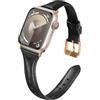 WoPail Cinturino in Pelle per Apple Watch Series 12,11,41mm 42mm 40mm 38mm | per iWatch Series 12/11/10 42mm/9/8/7/6/5/4/3/2/1/SE 3/2/1 Donna Elegante Sottile Cinturino di Ricambio