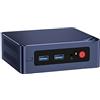 Beelink Mini PC, processore Intel Twin Lake-N150 fino a 3.60 GHz, MINI-S13 Mini Computer, 12 GB LPDDR5 512 GB SSD Business Mini Desktop PC, Dual HDMI/WiFi 6/BT5.2/RJ45/WOL/2.5G LAN
