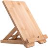 FadyDail Supporto in Legno di Bambù per Tablet e Telefono Cellulare da Scrivania, Compatibile con iPad, iPhone e Tutti i Tablet (Grande Dimensione)