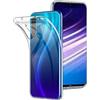Generico Custodia Compatibile con XIAOMI REDMI NOTE 8T / M1908C3XG M1908C3XC schermo display lcd 6.3 COVER case GEL SILICONE protezione flessibile antiurto antigraffio SLIM matte MORBIDA TPU (Trasparente)